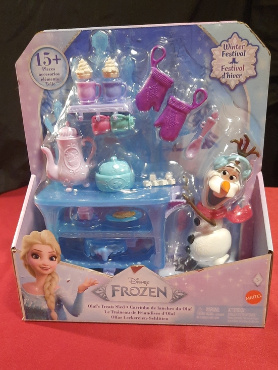 Mattel Other - Disney Frozen 15 piece Winter festival with Olaf playset
